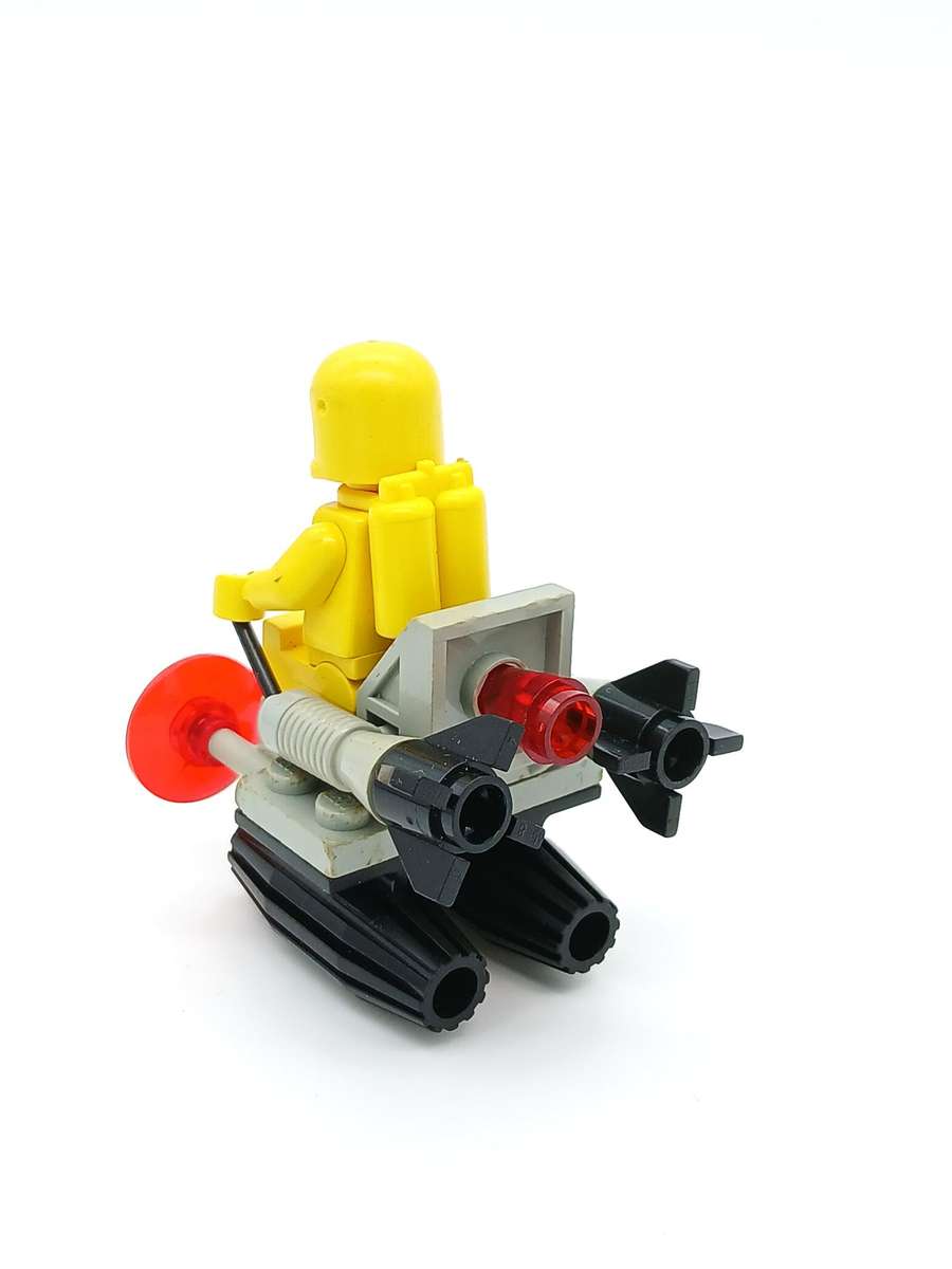 Vintage Lego Space Sledge with Astronaut and Robot No.6807 (1985)