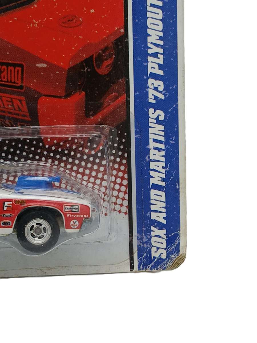 Hot Wheels Sox & Martin's '73 Plymouth Duster Vintage Racing Real Riders