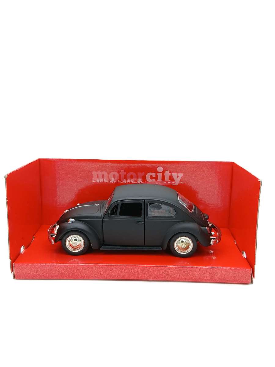 Motorcity Volkswagen VW Beetle Matte Black