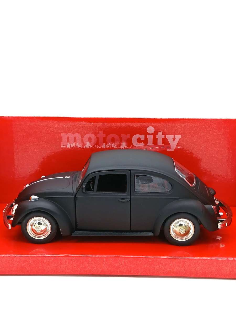 Motorcity Volkswagen VW Beetle Matte Black