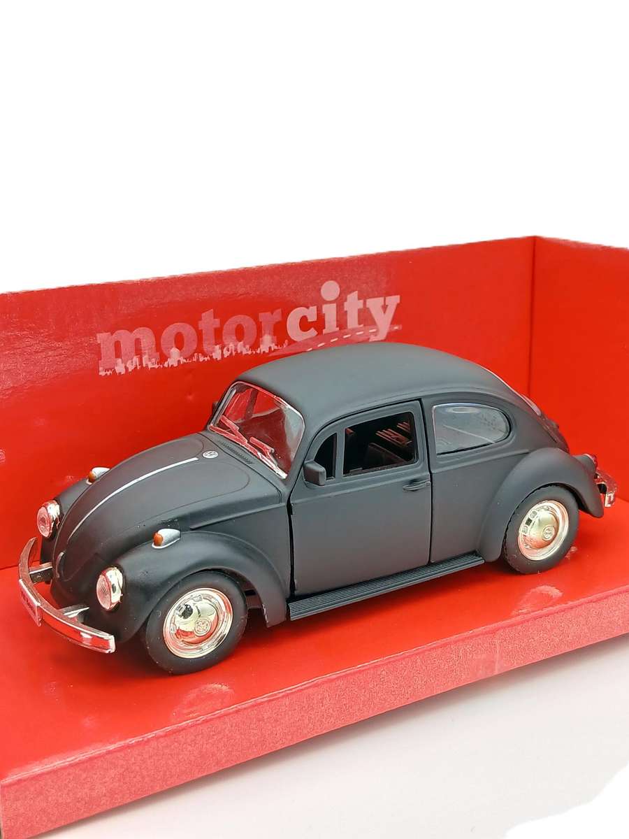 Motorcity Volkswagen VW Beetle Matte Black