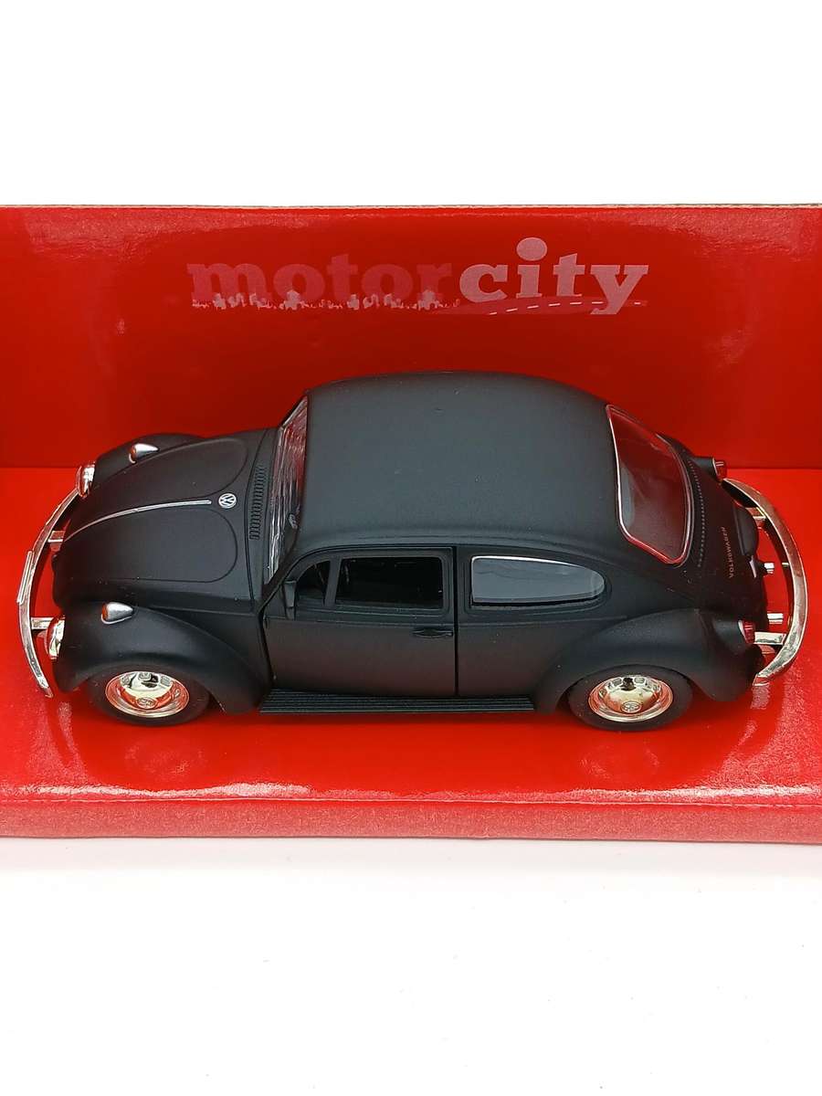 Motorcity Volkswagen VW Beetle Matte Black