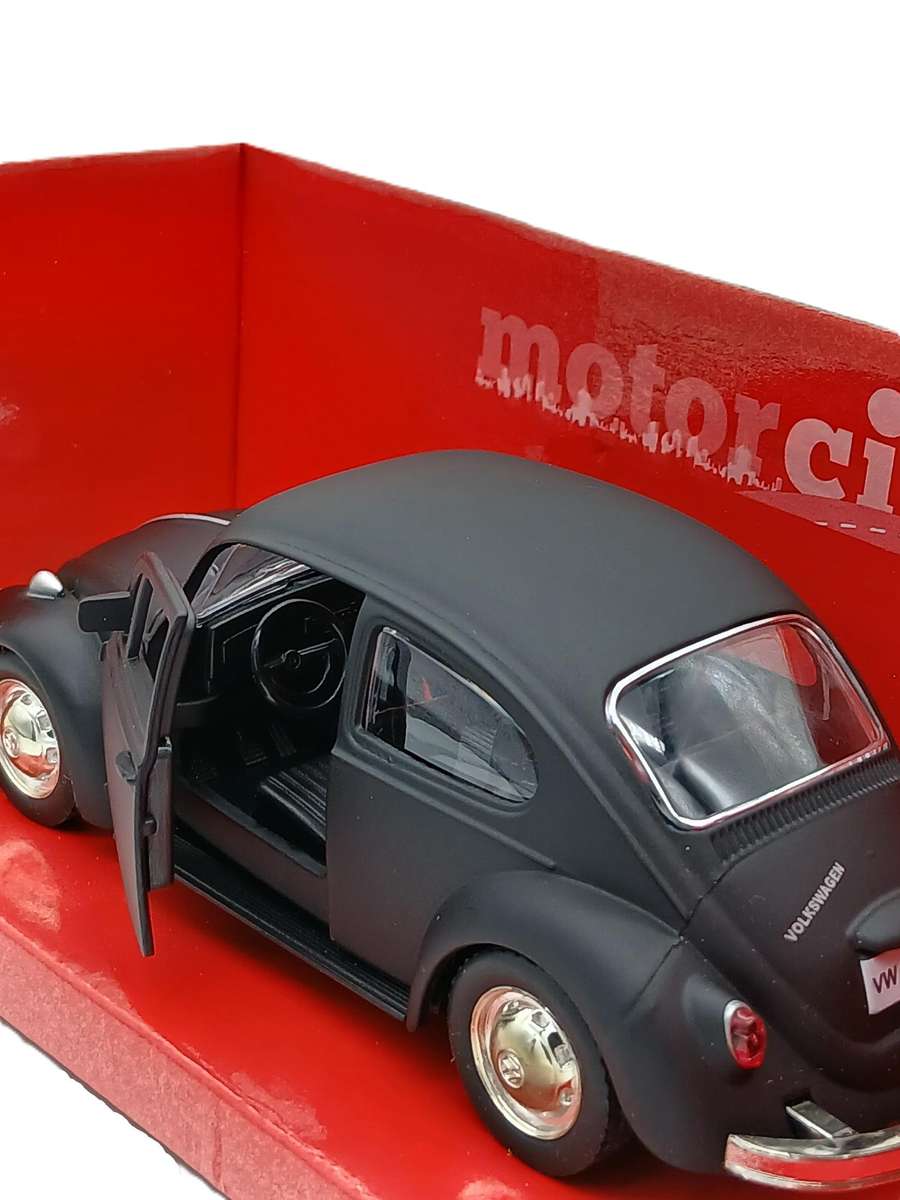 Motorcity Volkswagen VW Beetle Matte Black