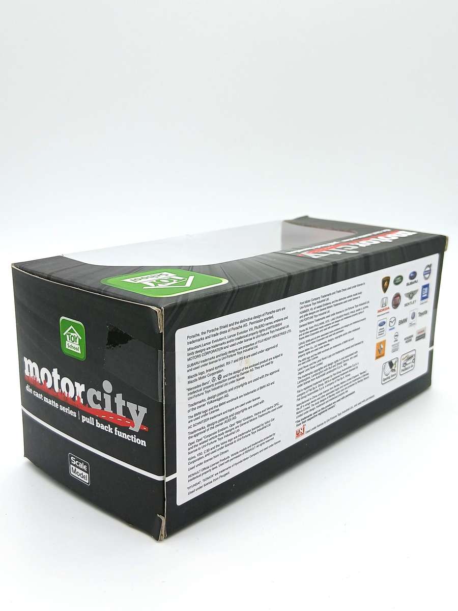 Motorcity Volkswagen VW Beetle Matte Black