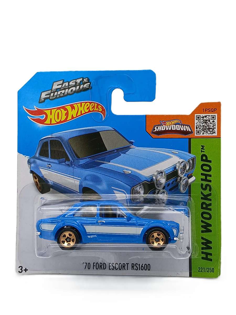 Hot Wheels 1970 Ford Escort RS1600 Fast and Furious