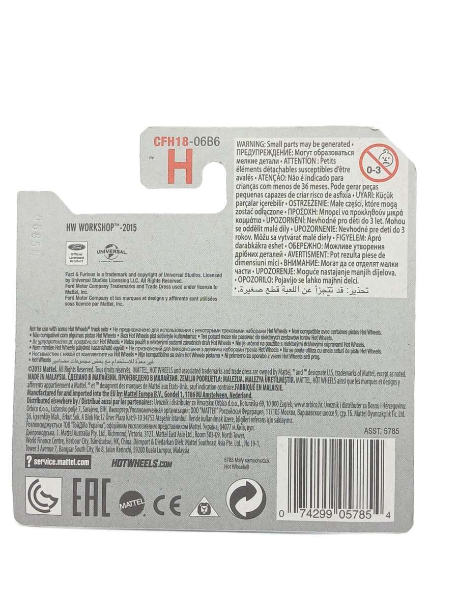 Hot Wheels 1970 Ford Escort RS1600 Fast and Furious