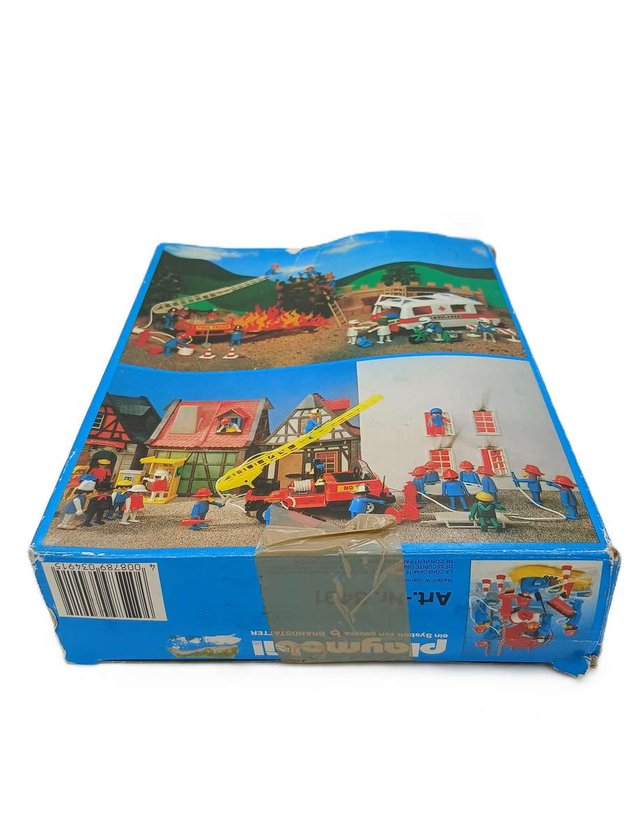Vintage Playmobil Fireman and Equipment - No.3491 (1980)