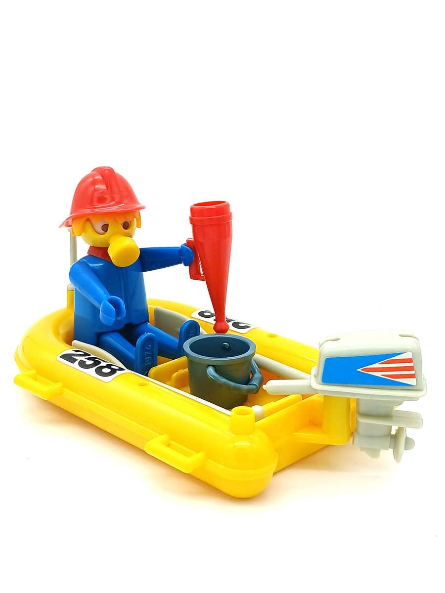 Vintage Playmobil Fireman and Equipment - No.3491 (1980)