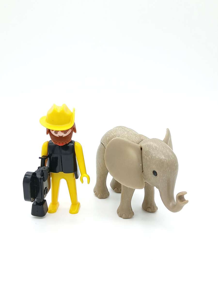 Vintage Playmobil Safari Film Crew - No.3414 (1980)