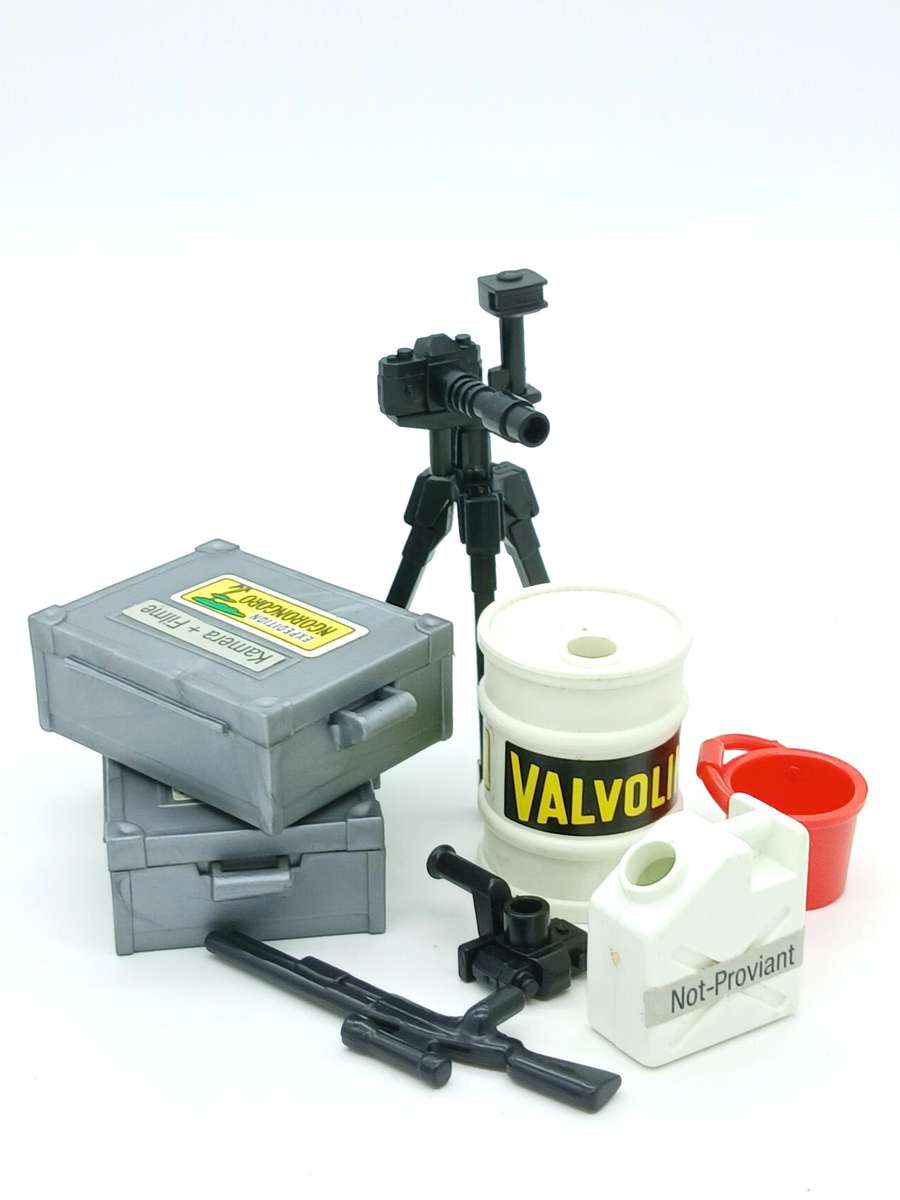 Vintage Playmobil Safari Film Crew - No.3414 (1980)