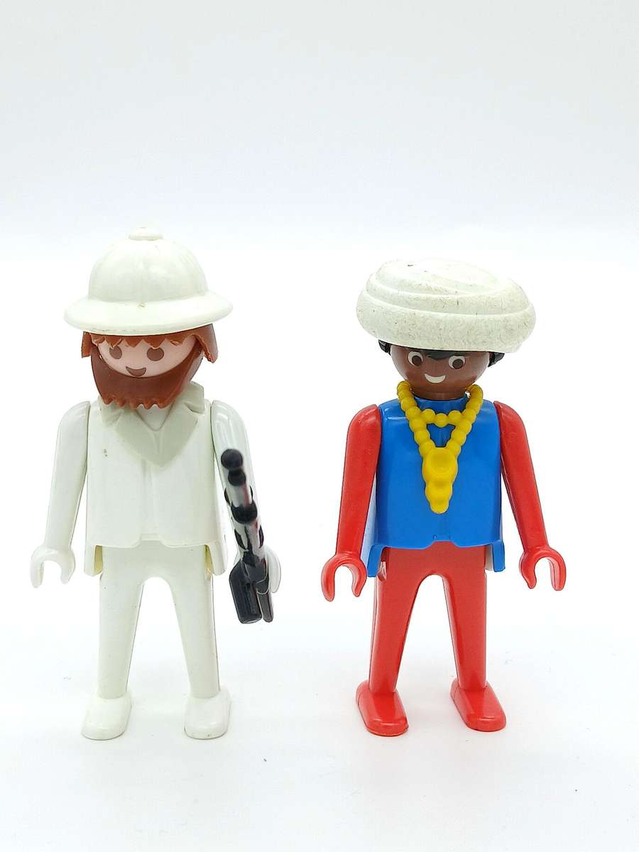 Vintage Playmobil Safari Transport Cage with Rhino - No.3529 (1980)