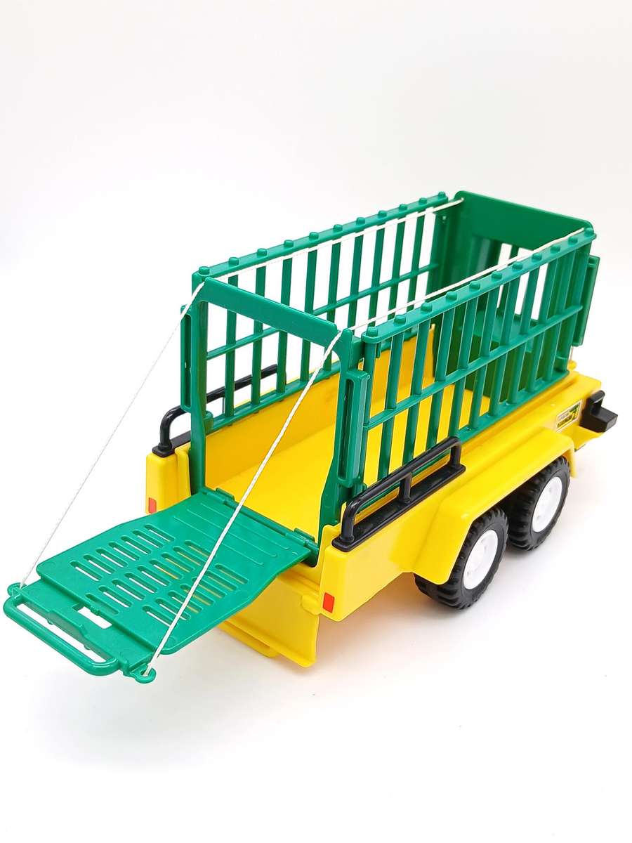 Vintage Playmobil Safari Transport Cage with Rhino - No.3529 (1980)