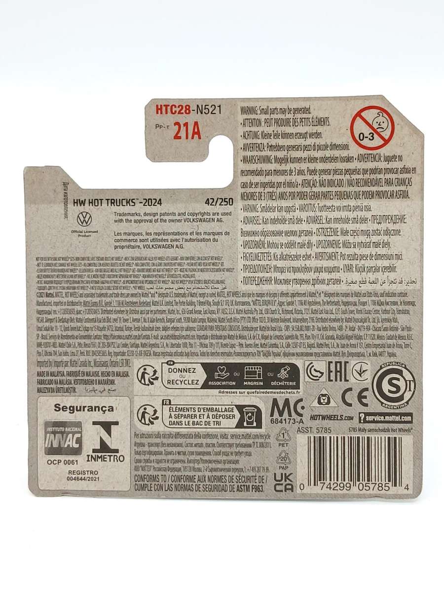 Hot Wheels Volkswagen VW T2 Pickup