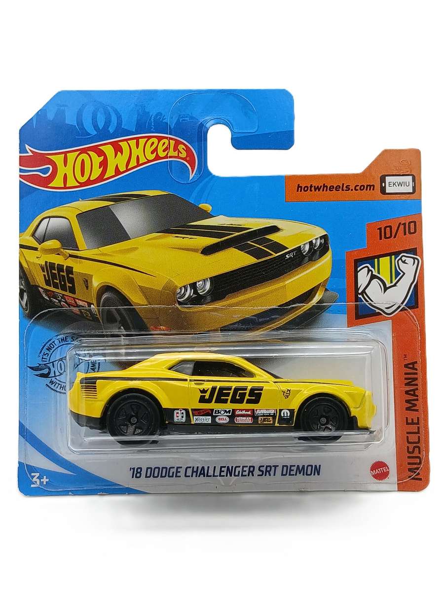 Hot Wheels 2018 Dodge Challenger SRT Demon