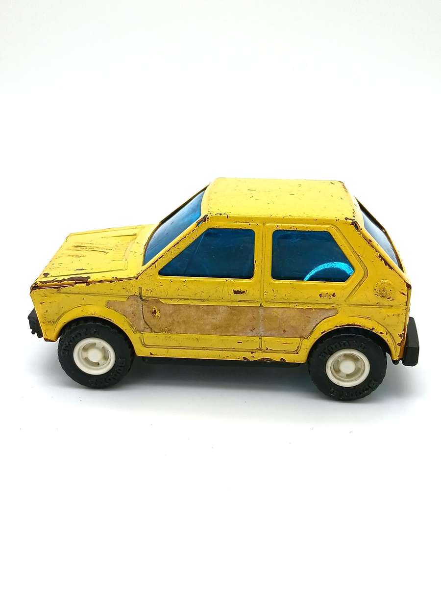 Vintage 1978 Buddy L Yellow Volkswagen CottonTail VW Rabbit