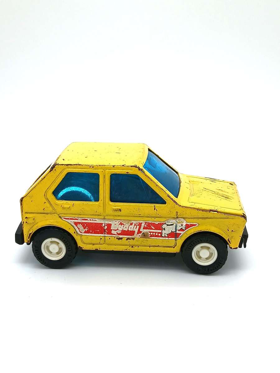 Vintage 1978 Buddy L Yellow Volkswagen CottonTail VW Rabbit