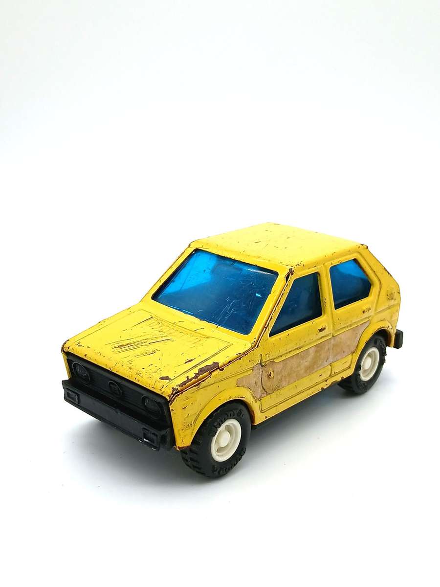 Vintage 1978 Buddy L Yellow Volkswagen CottonTail VW Rabbit