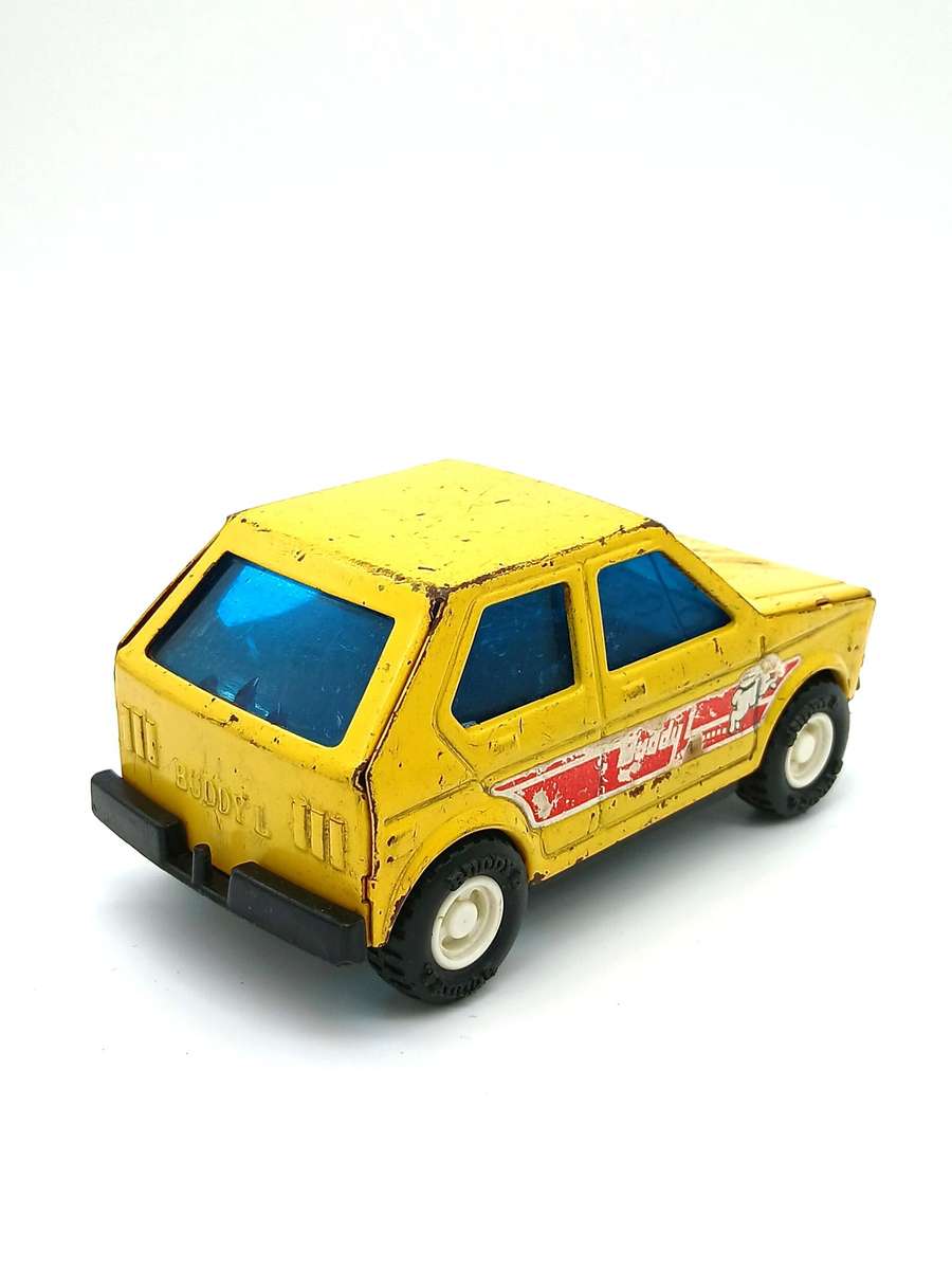 Vintage 1978 Buddy L Yellow Volkswagen CottonTail VW Rabbit
