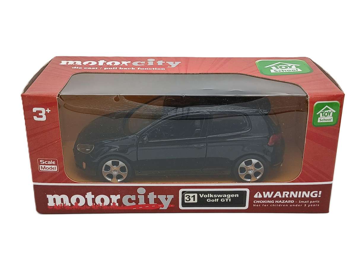 Motorcity Volkswagen VW Golf GTI Mk6 Black 1/36