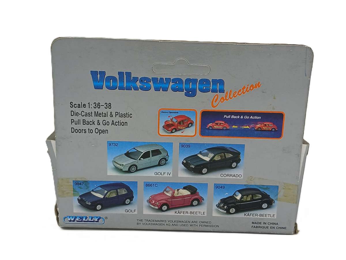 Welly Volkswagen VW Golf IV Red