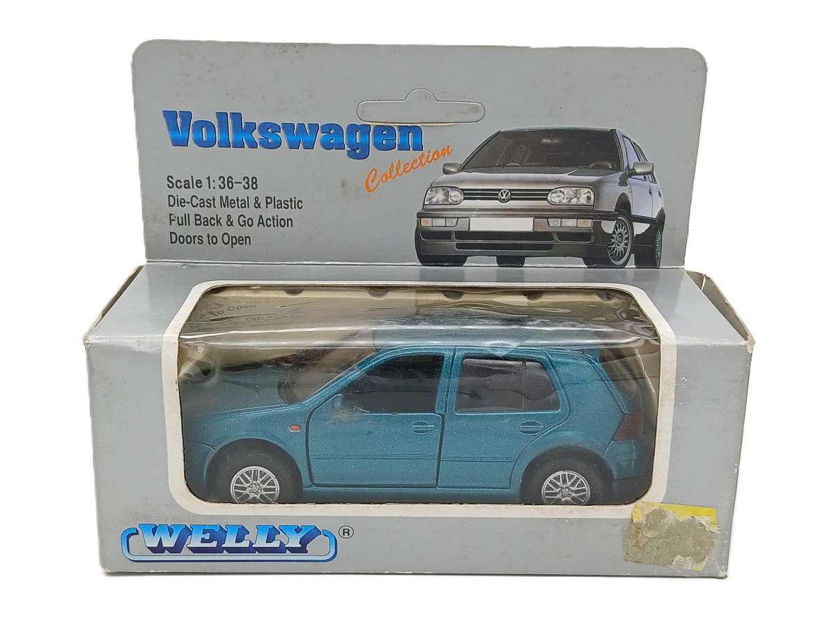 Welly Volkswagen VW Golf IV Bue