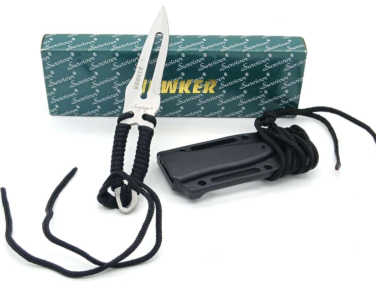 Hawker Mini Neck/Boot Paracord Knife