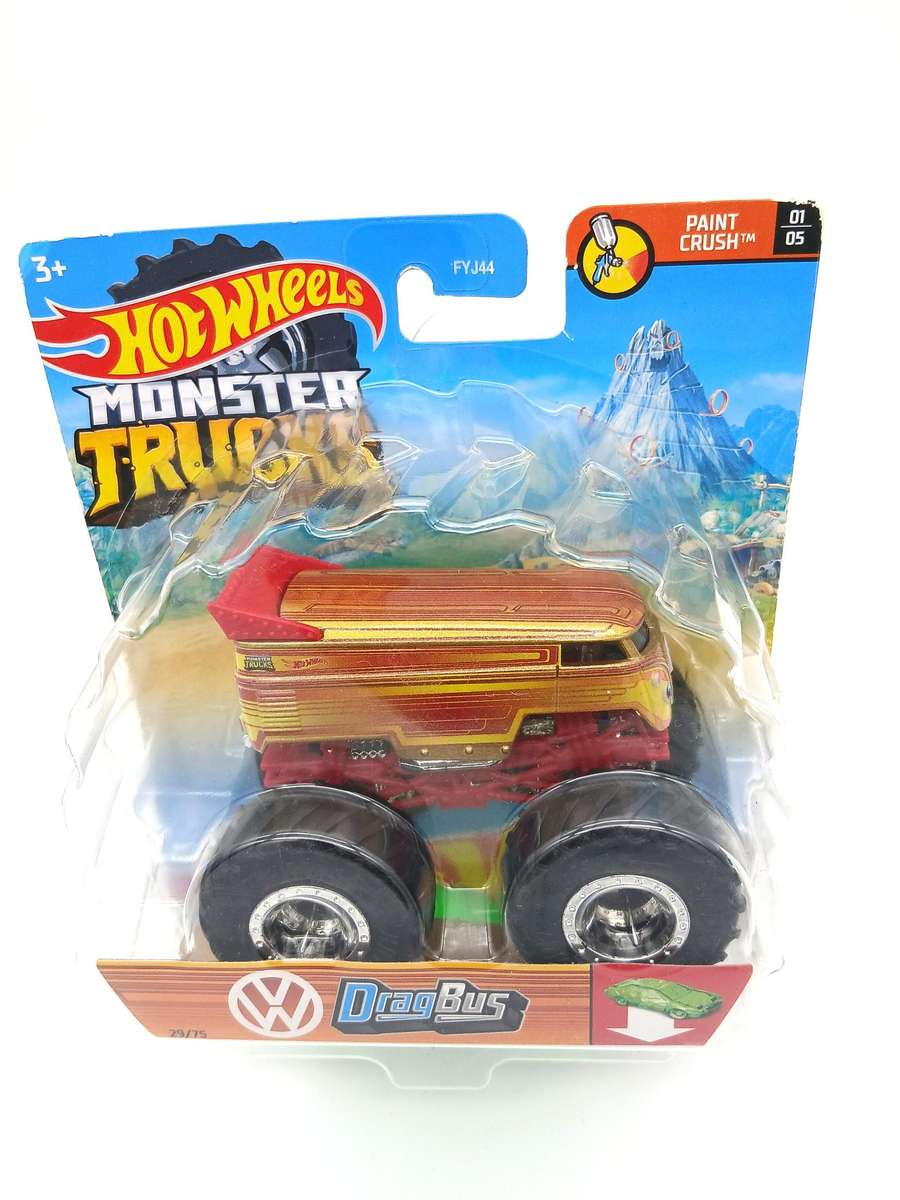 Hot Wheels Volkswagen VW Drag Bus Monster Truck (2021)