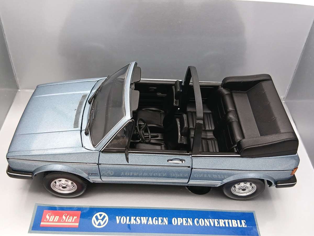 Sun Star Volkswagen VW Golf GTI Mk1 Convertible 1/18