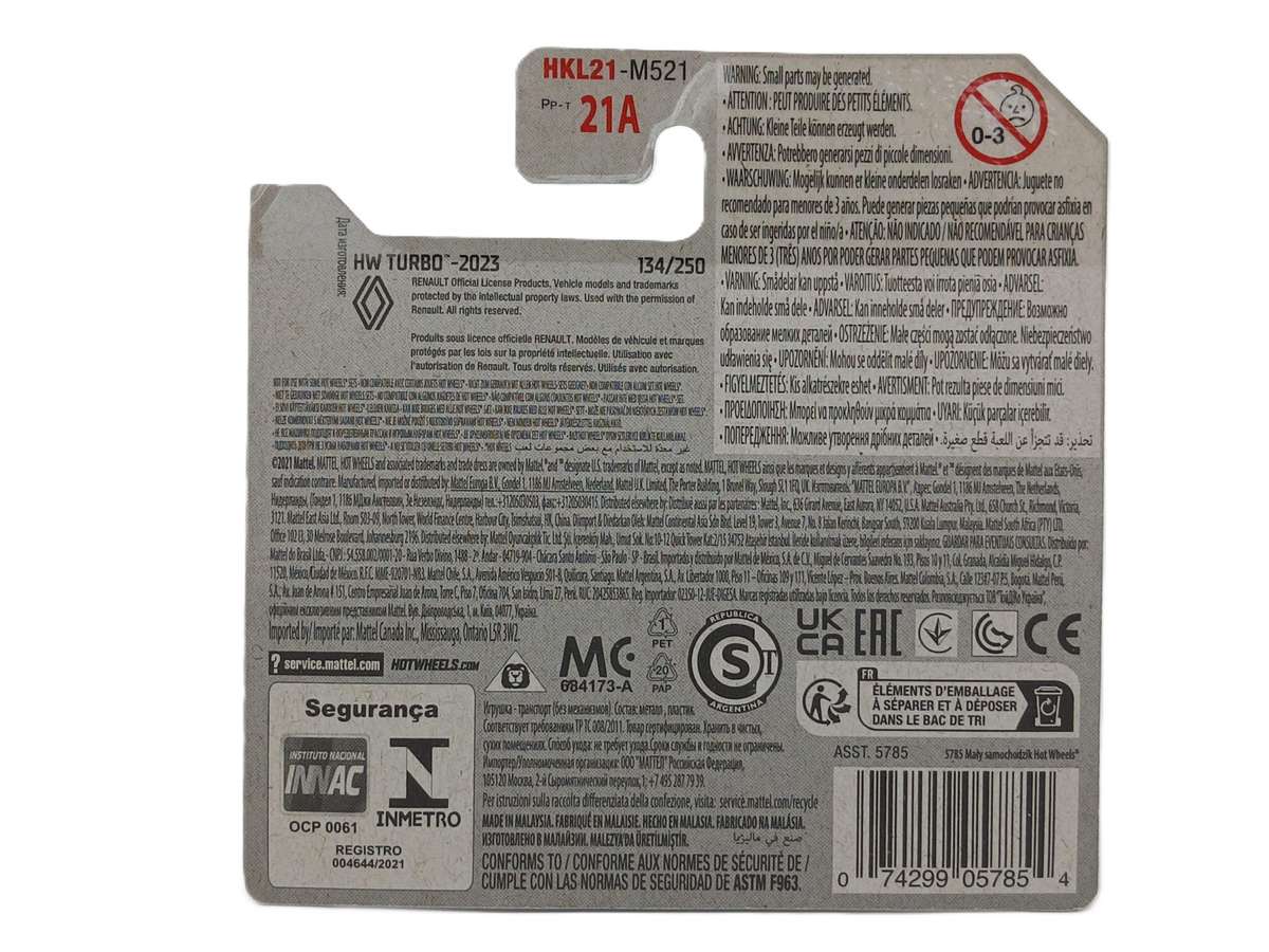 Hot Wheels Renault Sport R.S. 01 SUPER Treasure Hunt