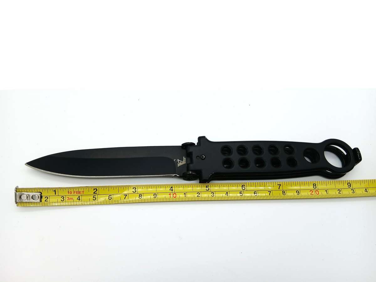 Victory Cloud Folding Skeleton handle Knife Large