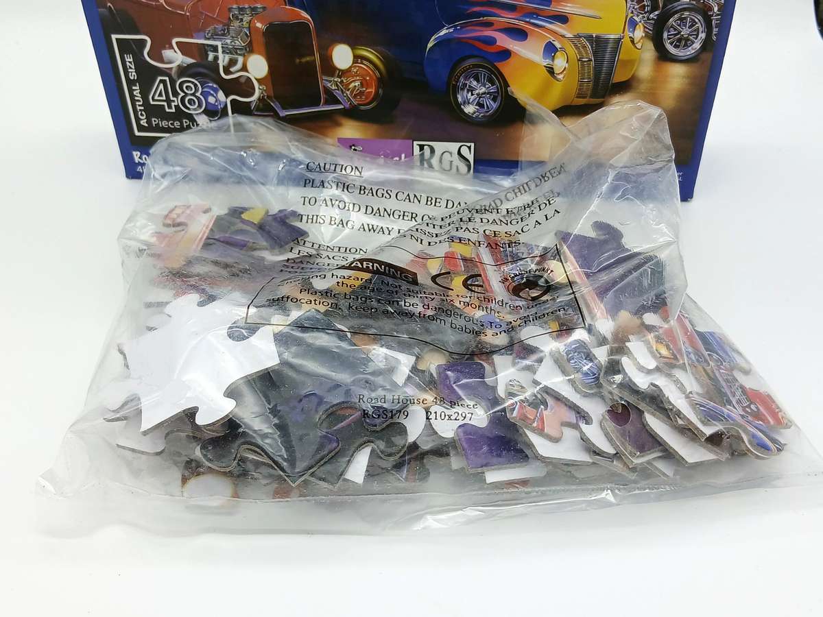 Road House 48 Piece Puzzle Hot Rod