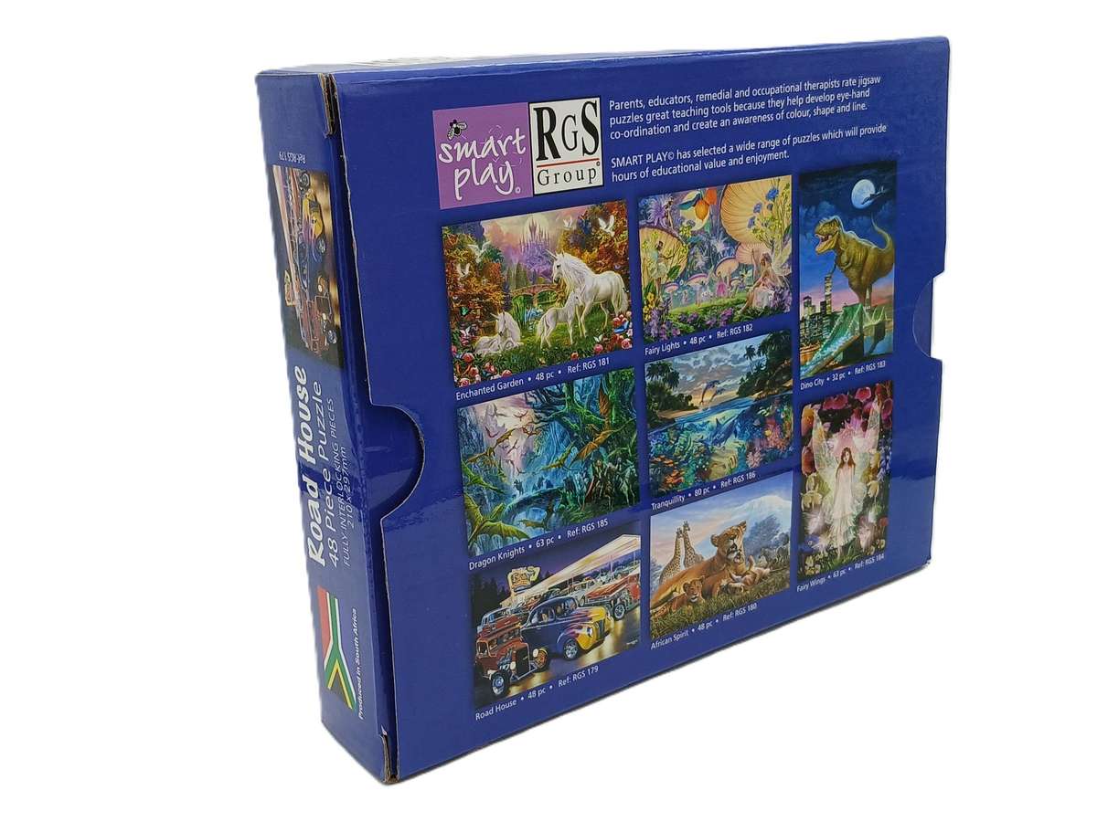 Road House 48 Piece Puzzle Hot Rod