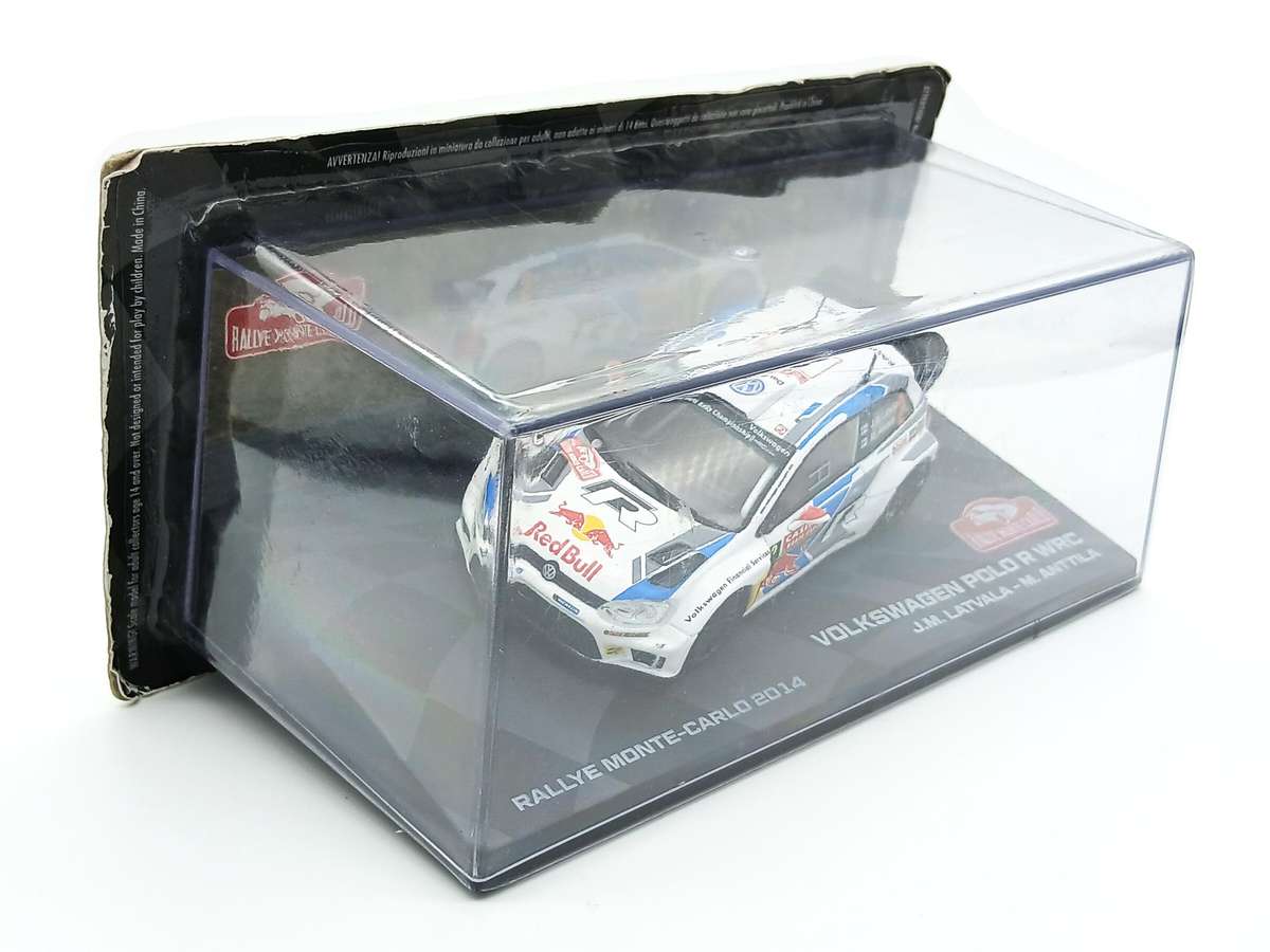 Volkswagen VW Polo R WRC Monte Carlo Rally 2014 Red Bull 1/43