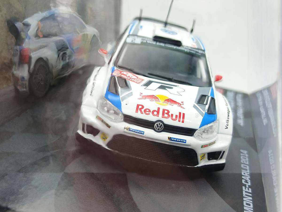 Volkswagen VW Polo R WRC Monte Carlo Rally 2014 Red Bull 1/43