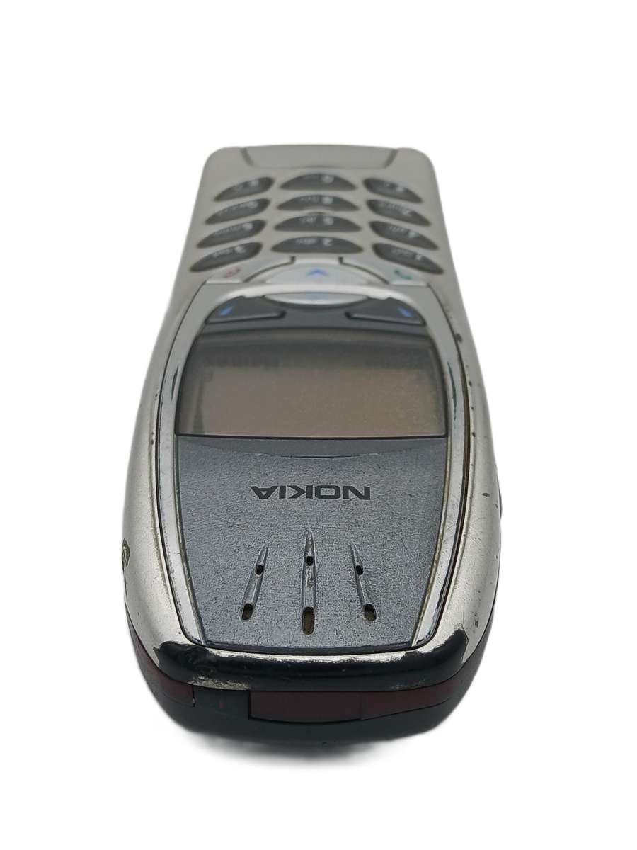 Vintage Nokia 6310i Cell phone 2000s and car handsfree cradle