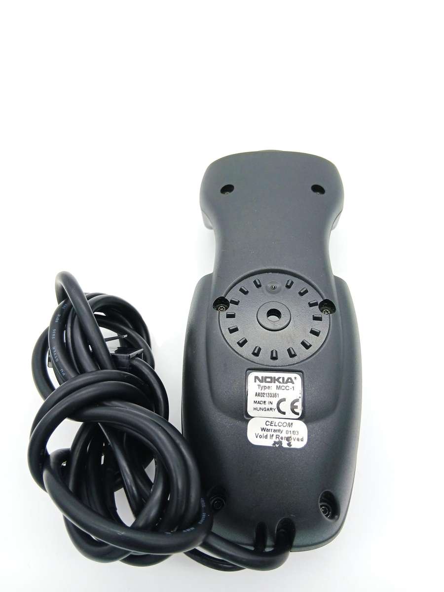 Vintage Nokia 6310i Cell phone 2000s and car handsfree cradle