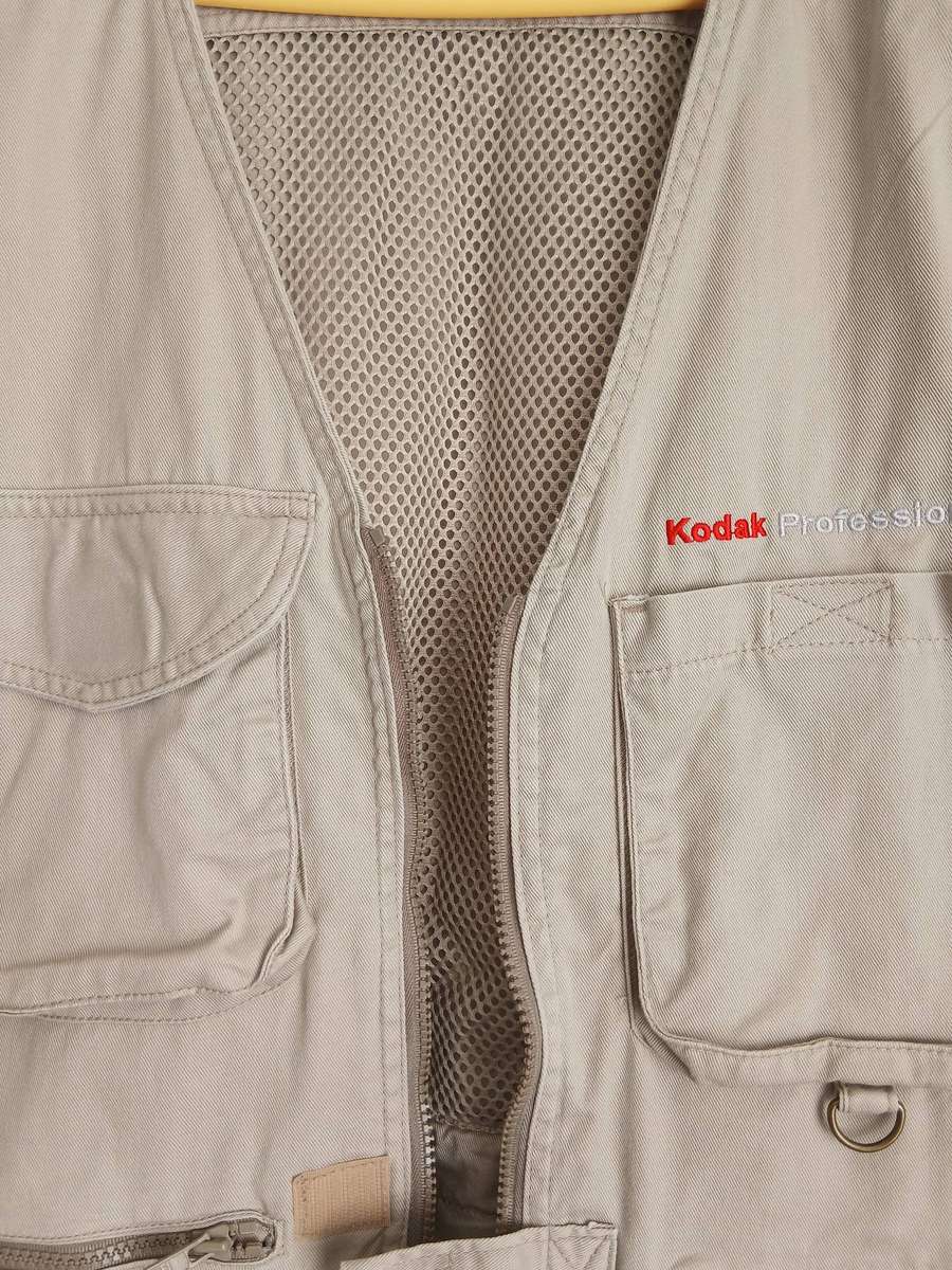 Photography Outdoor Utility Vest Multipocketed Kodak Professional by Drimac Outdoor (L)