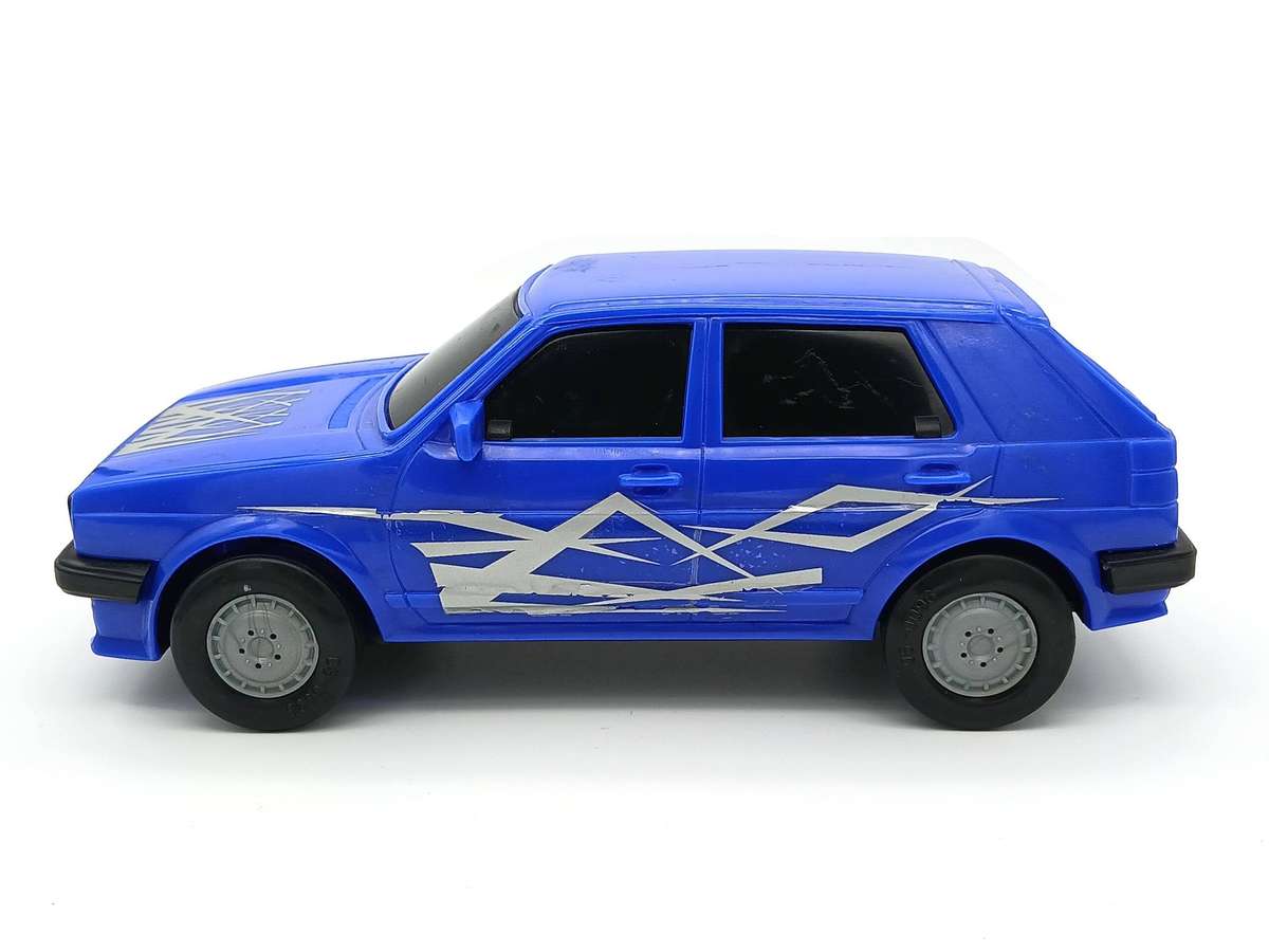 Vintage Volkswagen VW Golf Mk2 friction motor Plastic