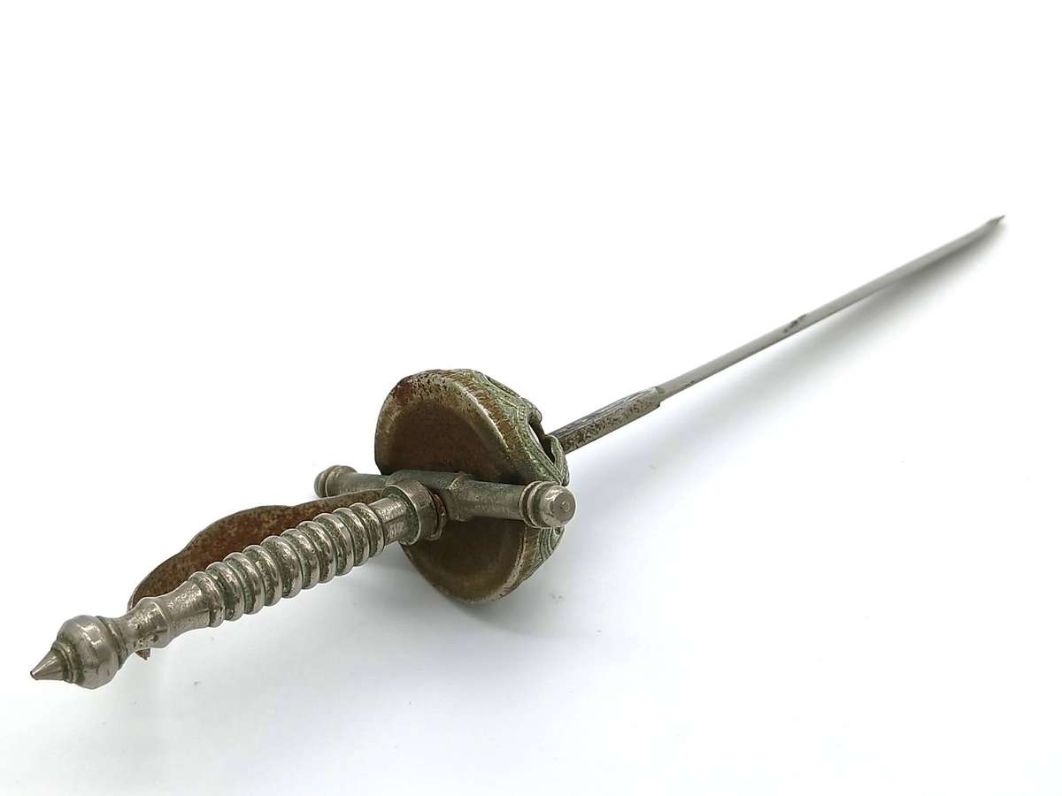 Vintage King Gold letter opener sword for restoration