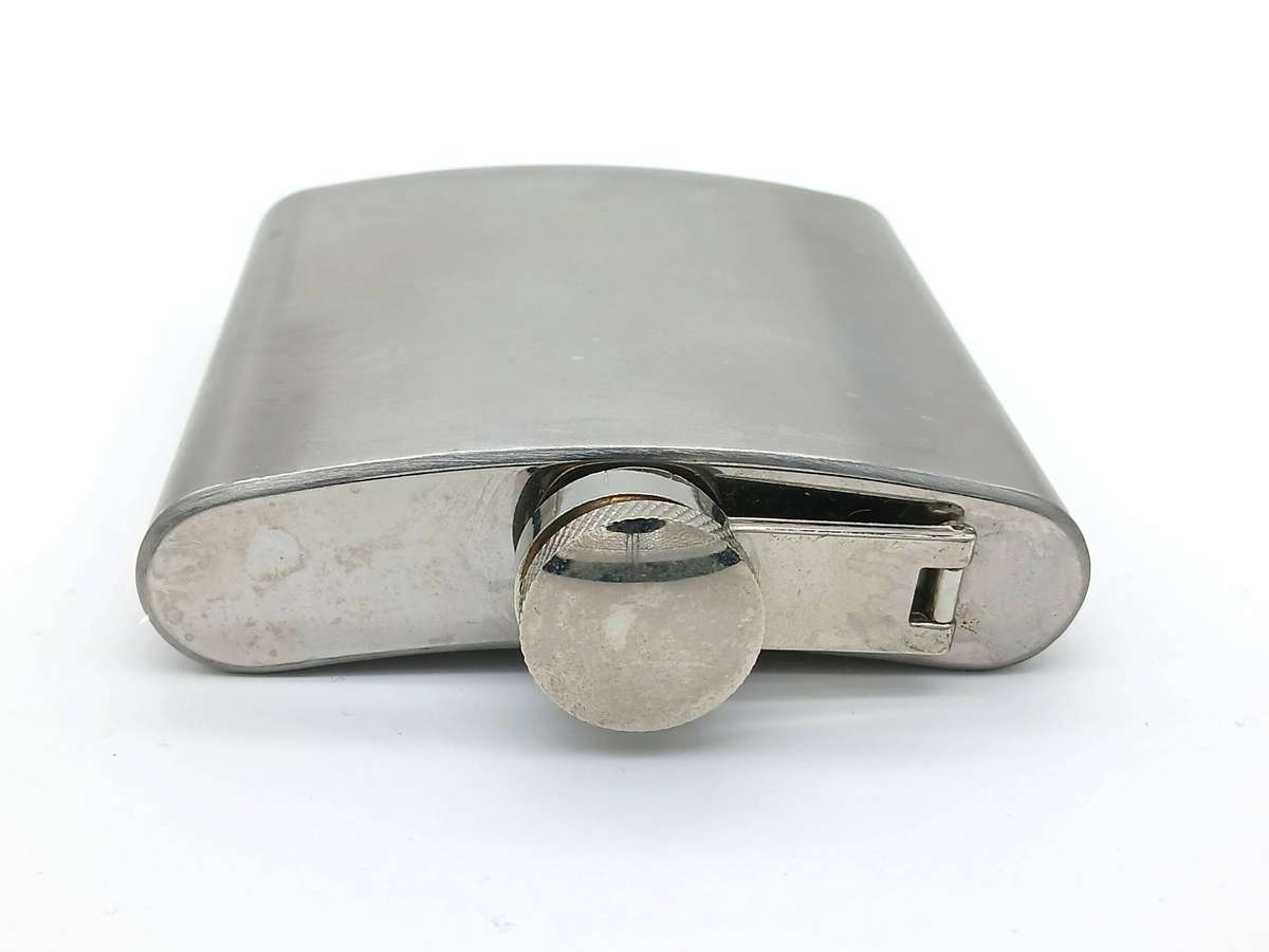 Pocket Hip flask 6 Oz metal