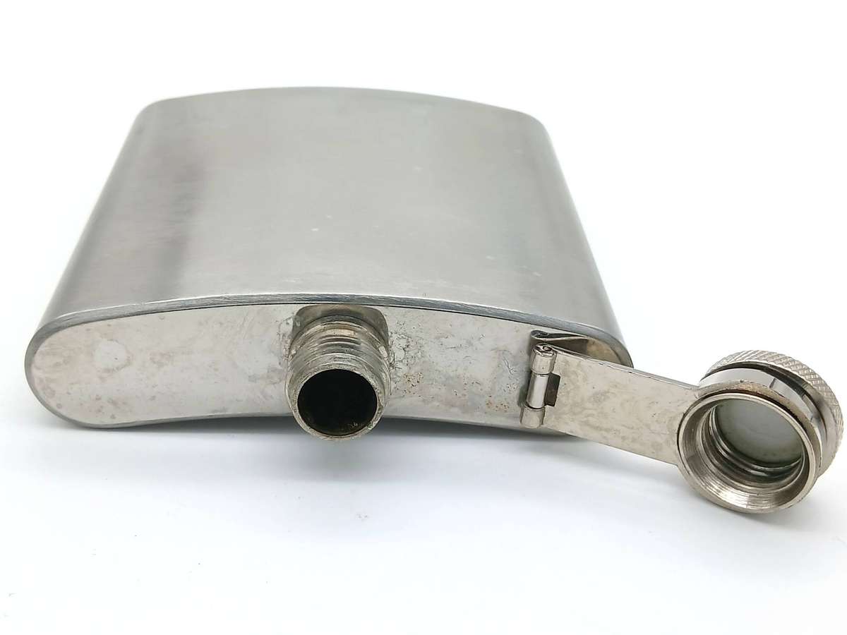 Pocket Hip flask 6 Oz metal