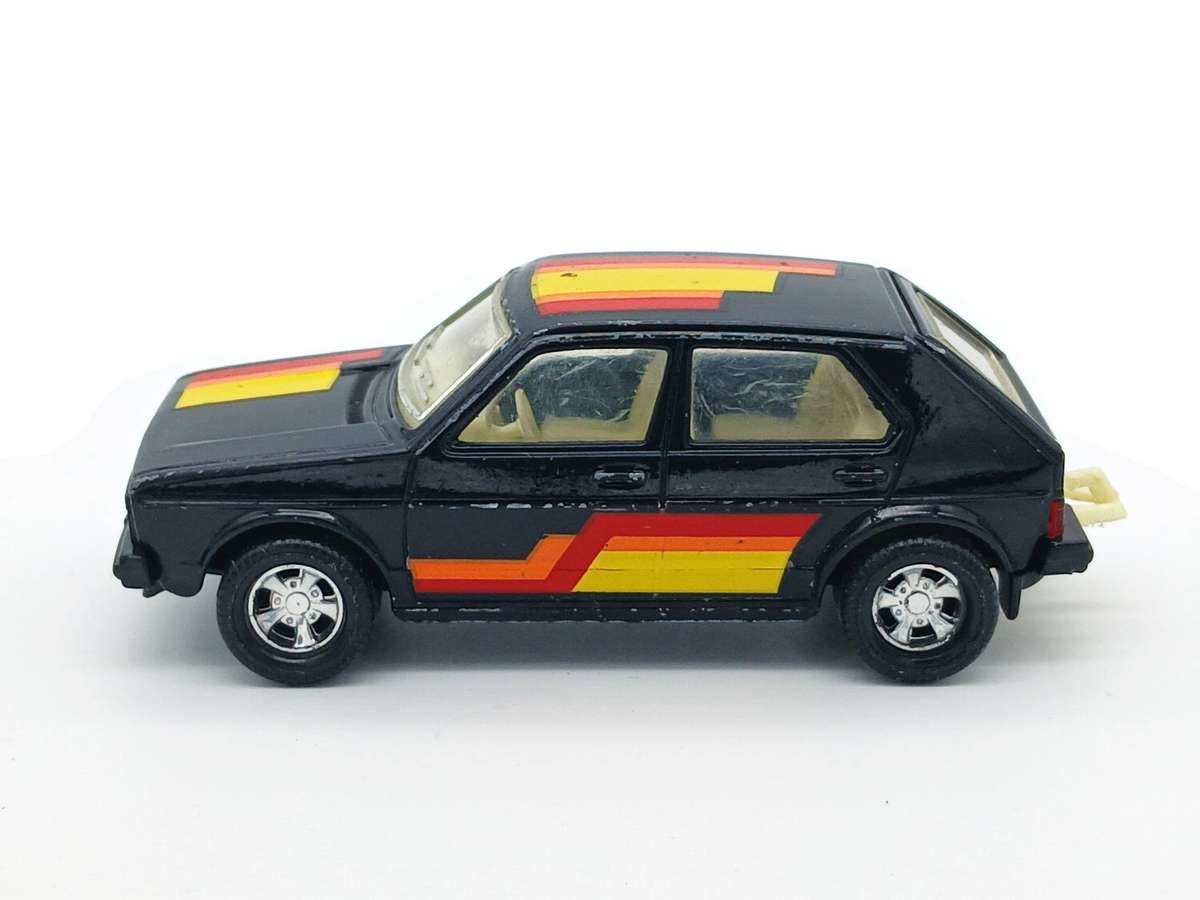 Matchbox Super Kings Volkswagen VW Golf Mk1 K86 1981 Lesney Black