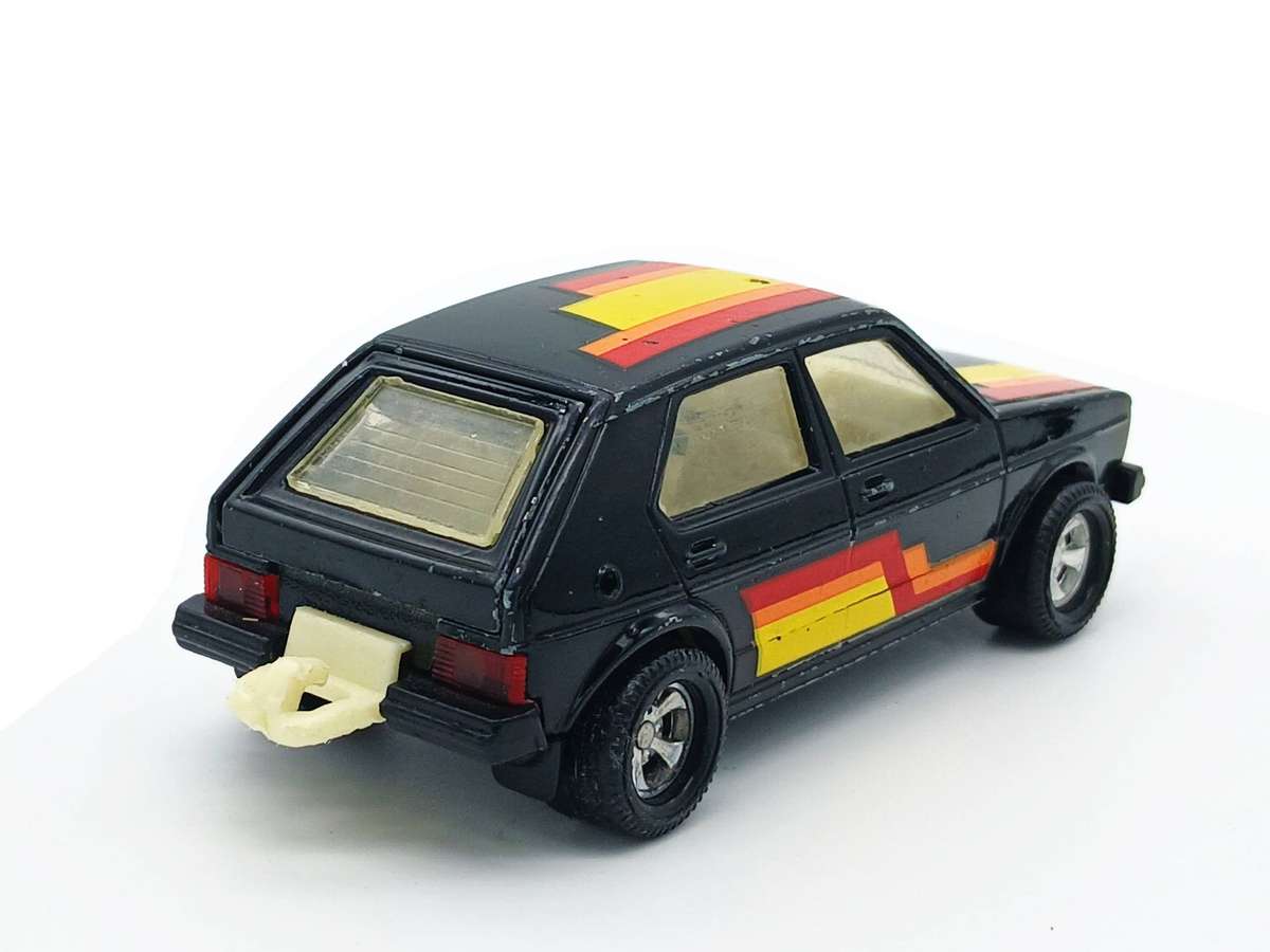 Matchbox Super Kings Volkswagen VW Golf Mk1 K86 1981 Lesney Black
