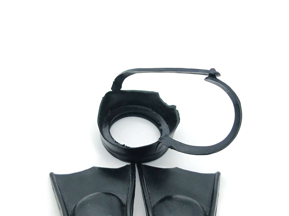 Action Figure Divers goggle and flippers from 1970s