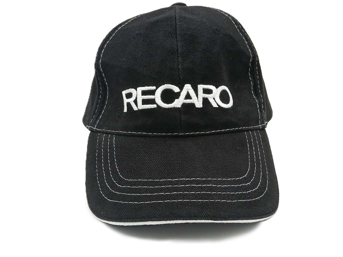 Recaro Automotive Adjustable Baseball Cap Small Size Black