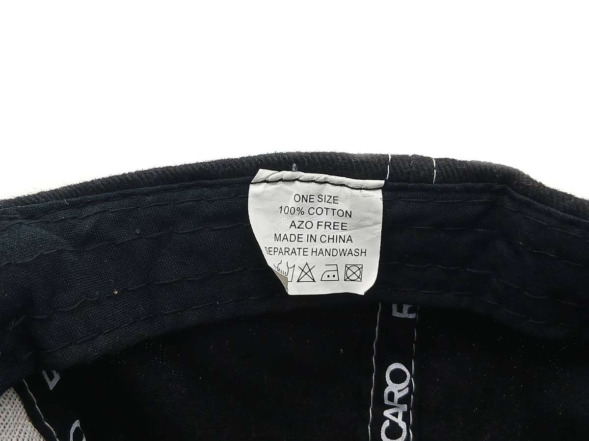 Recaro Automotive Adjustable Baseball Cap Small Size Black