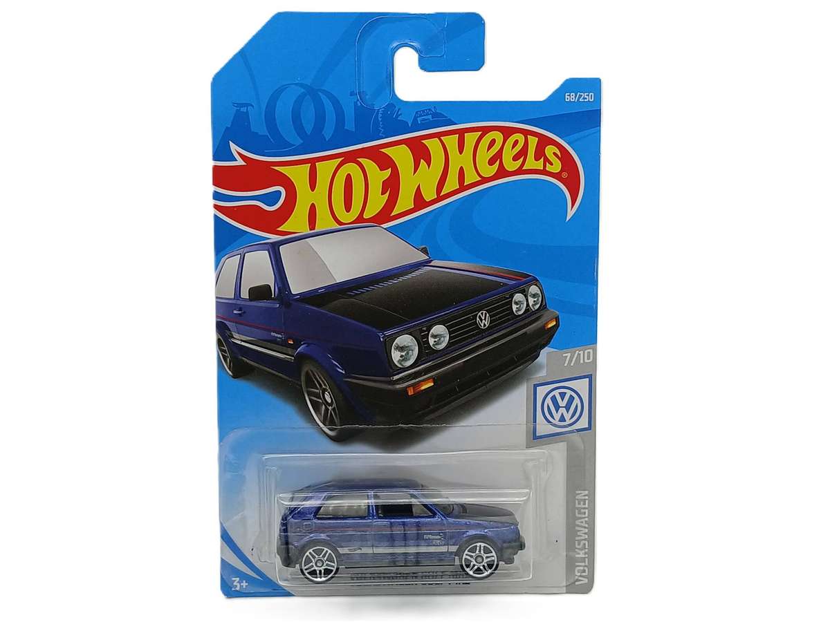Hot Wheels Volkswagen VW Golf Mk2 Long Card