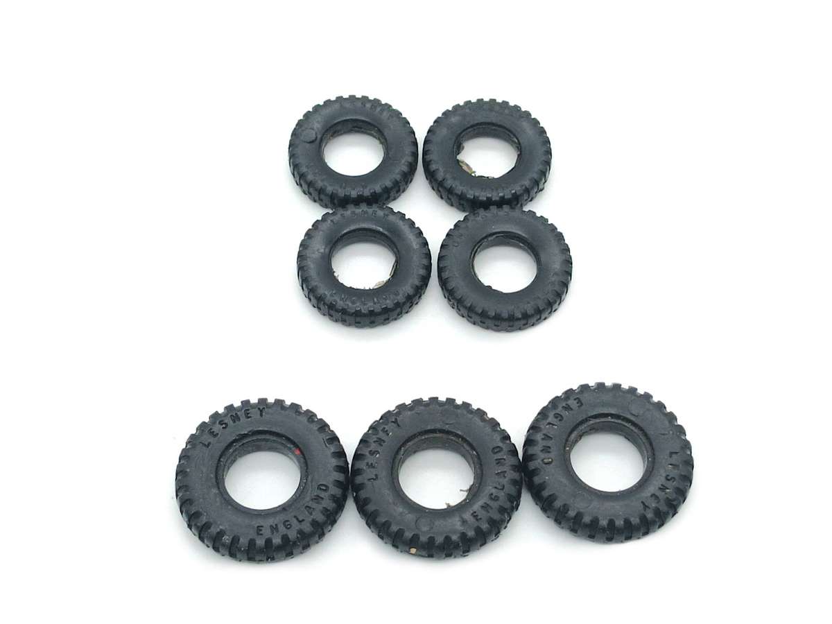 Dinky Toys 17mm and 22mm Tyres Reproduction from UK