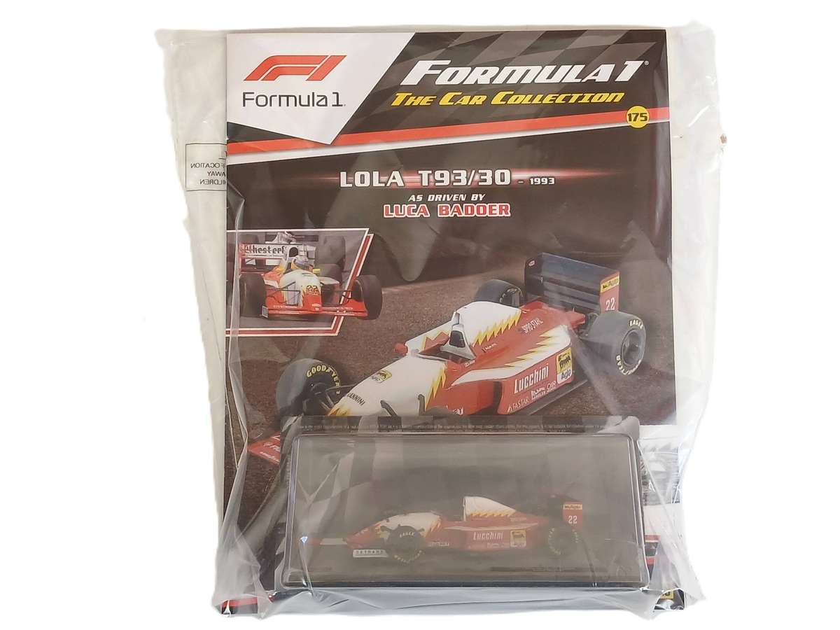 Formula 1 Cars Lola T93/30  1993 Luca Badoer 1/43