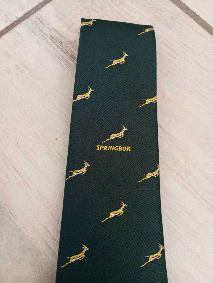 Springbok Players Tie